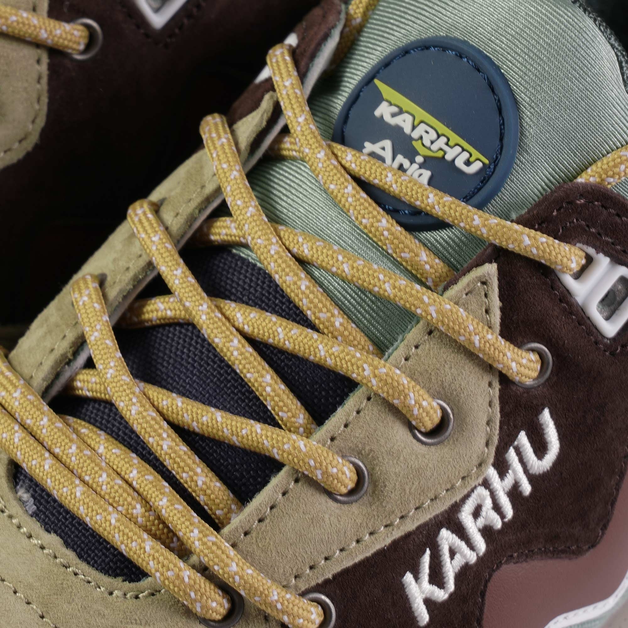 Karhu Aria 95 - Slate Green and Cappuccino