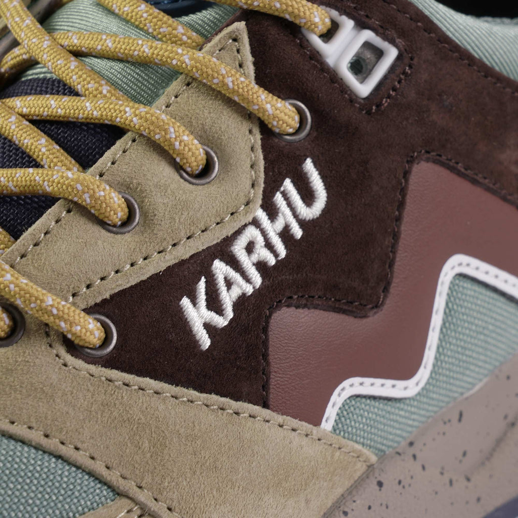 Karhu Aria 95 - Slate Green and Cappuccino