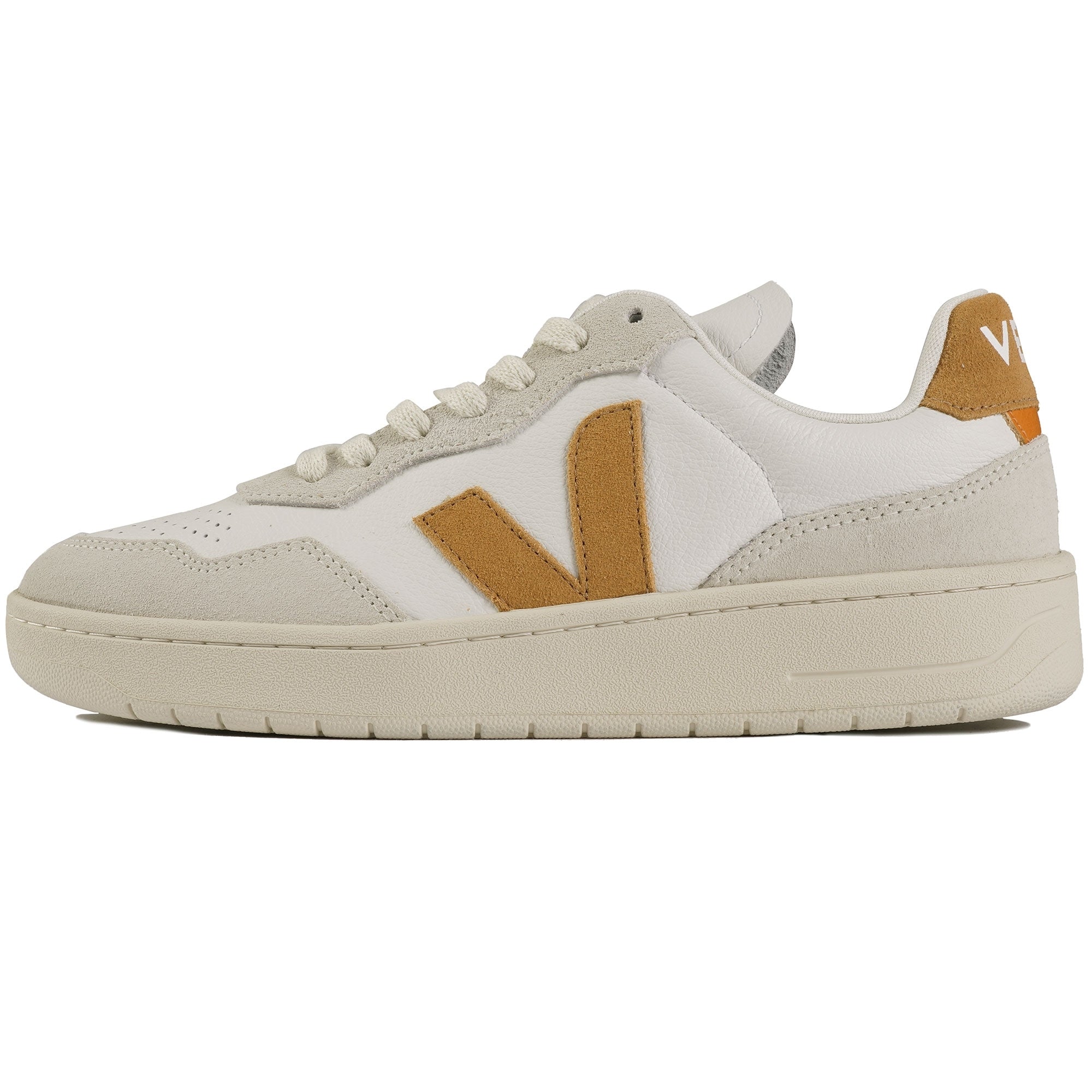 Veja Women's V-90 O.T Leather - White and Umber