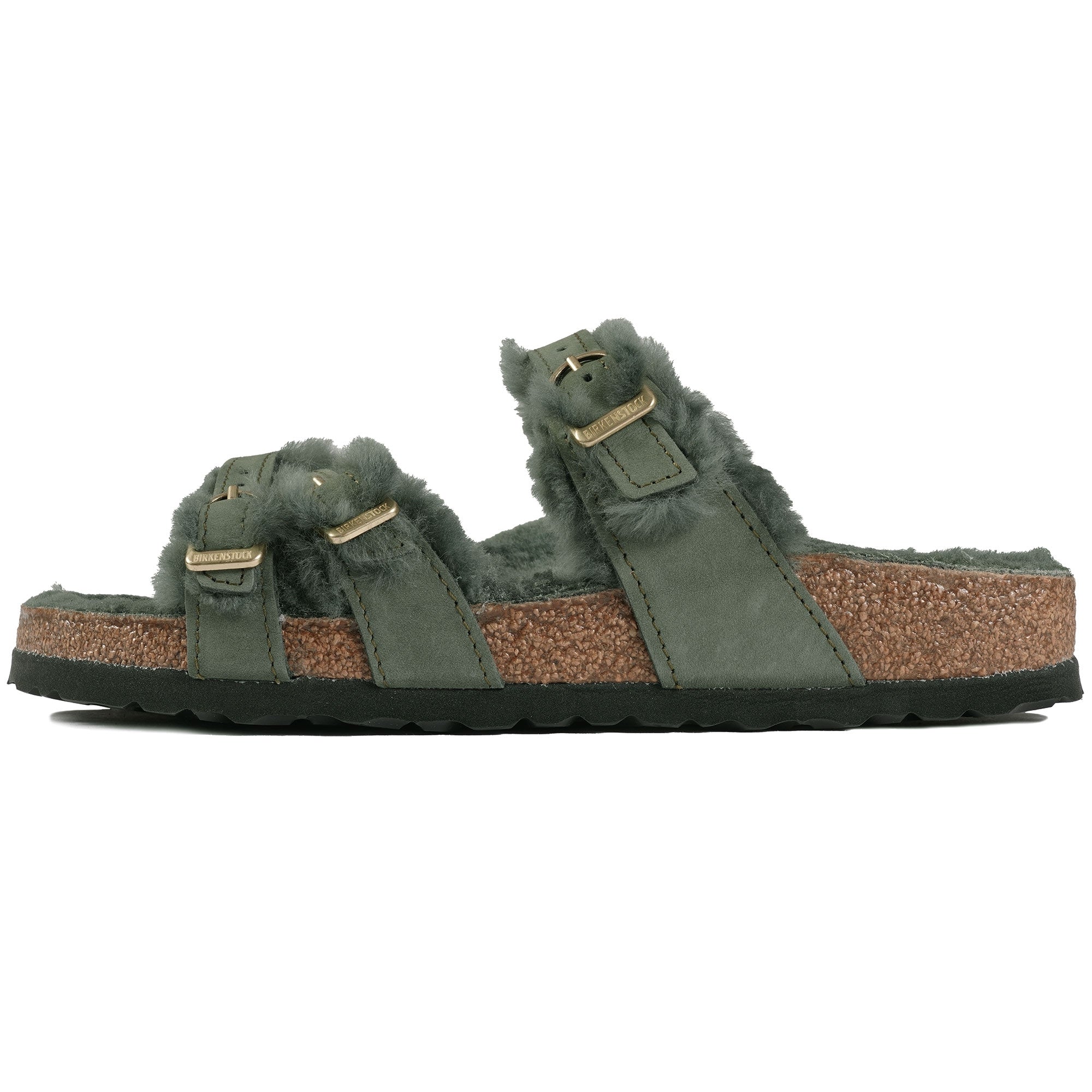 Birkenstock Womens Franca Shearling - Thyme
