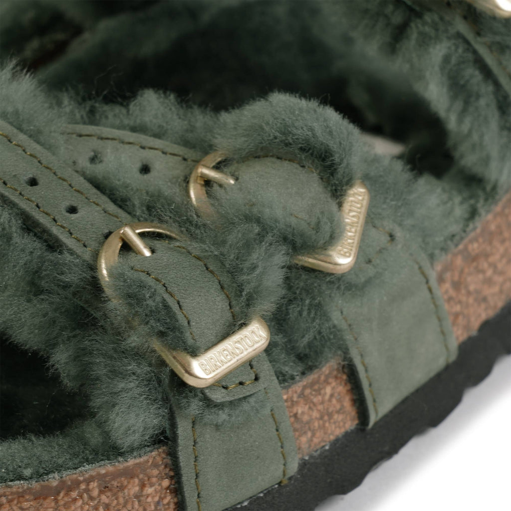 Birkenstock Womens Franca Shearling - Thyme
