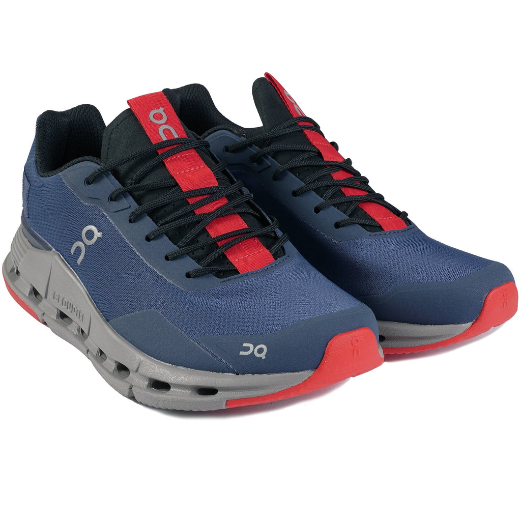 On Running Cloudnova Form - Denim and Red