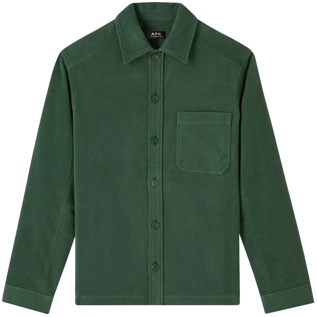 A.P.C. Adrien Overshirt - Vert