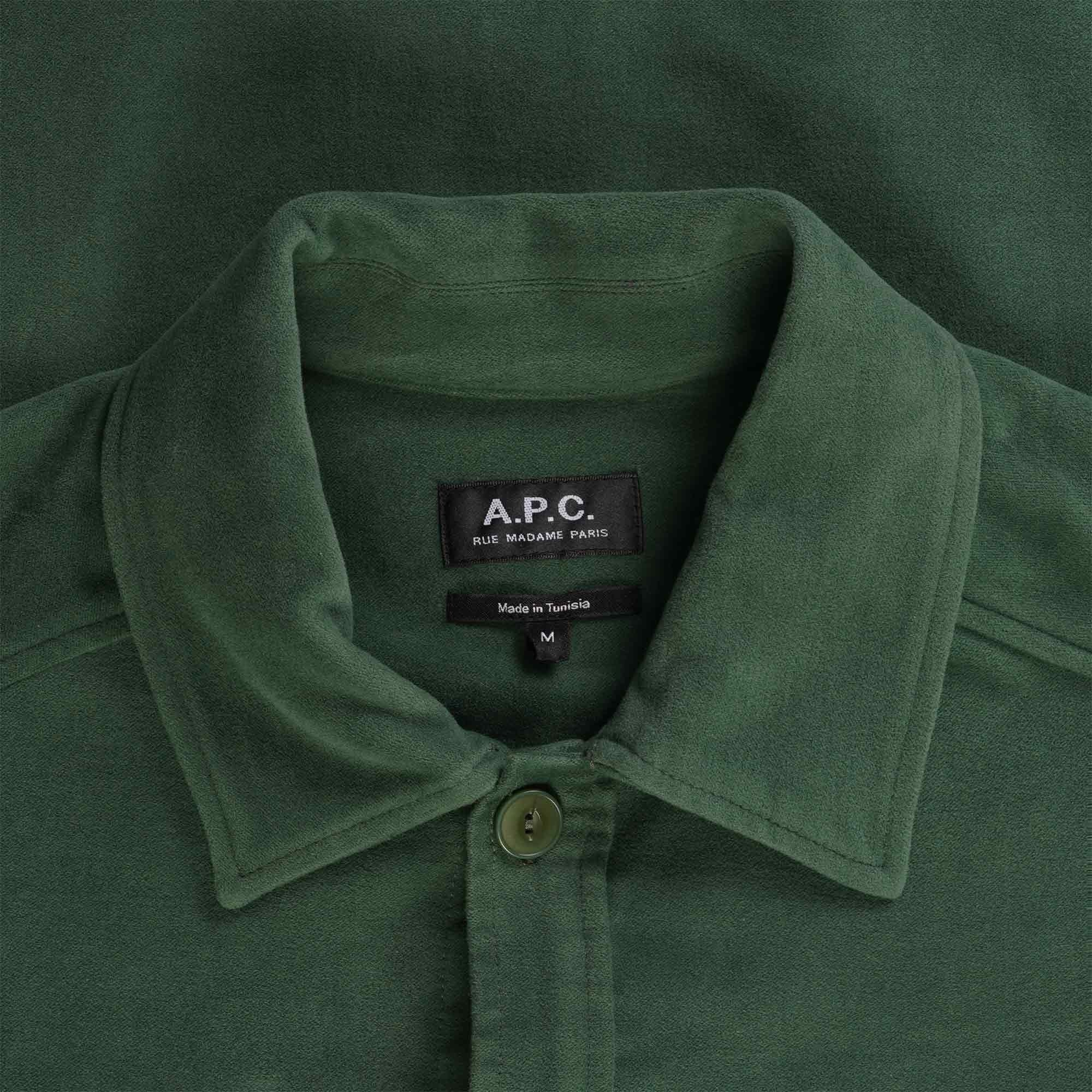 A.P.C. Adrien Overshirt - Vert