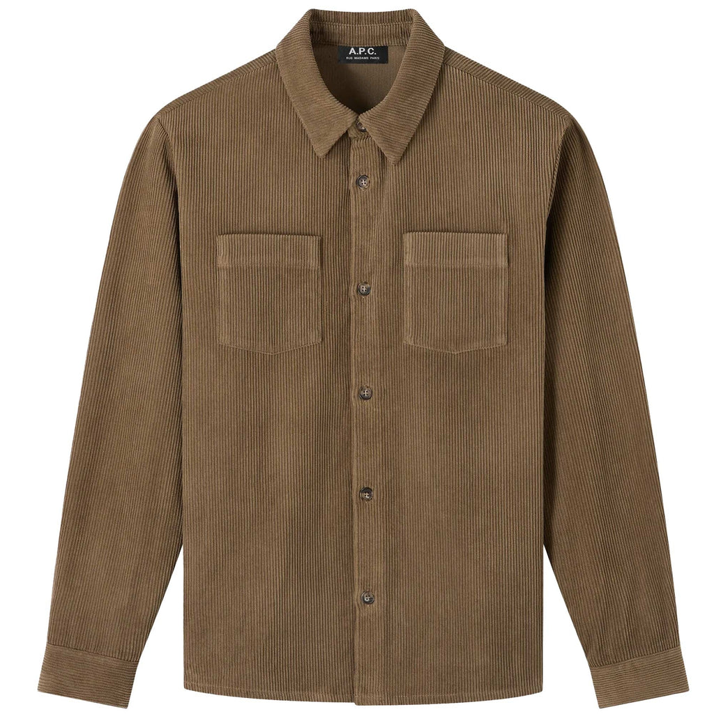 A.P.C. Joe Overshirt - Taupe