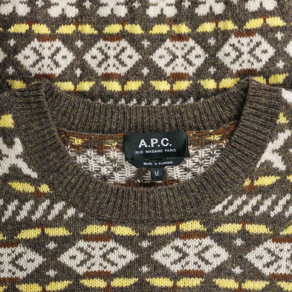 A.P.C. John Jumper - Kaki