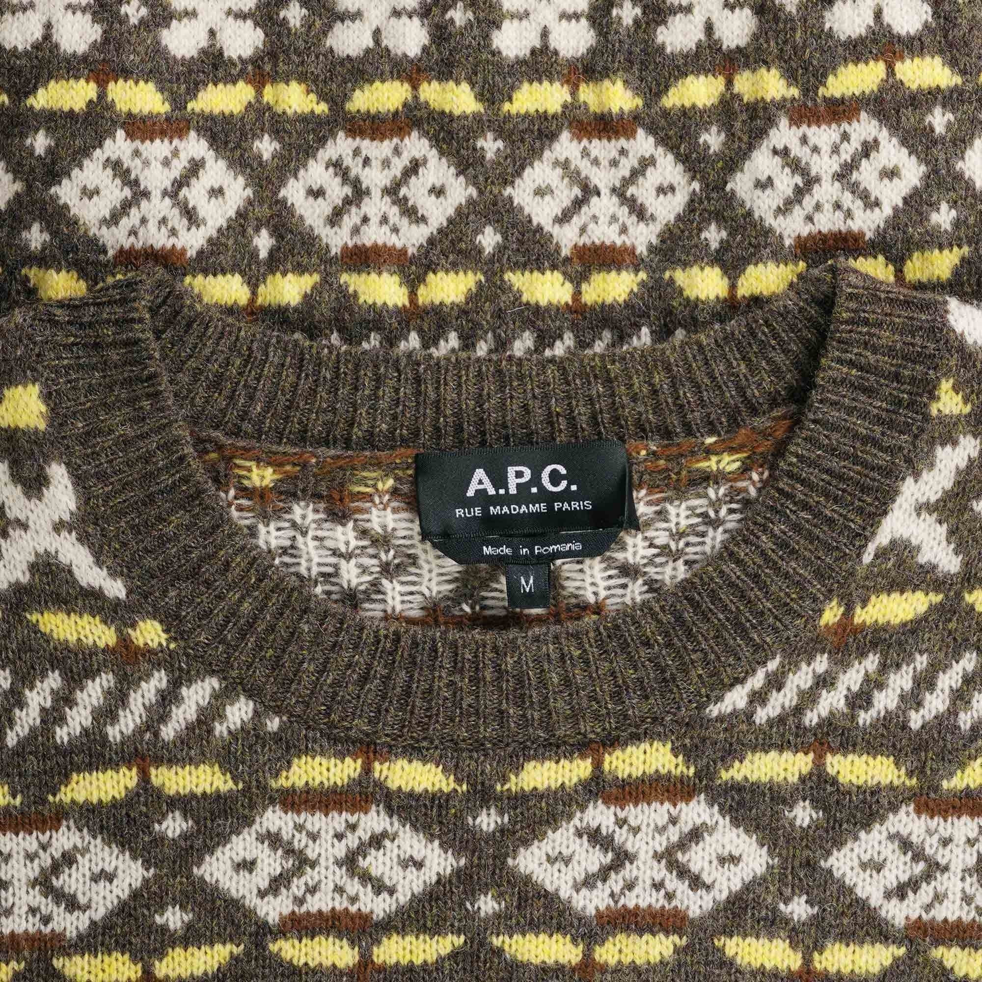A.P.C. John Jumper - Kaki