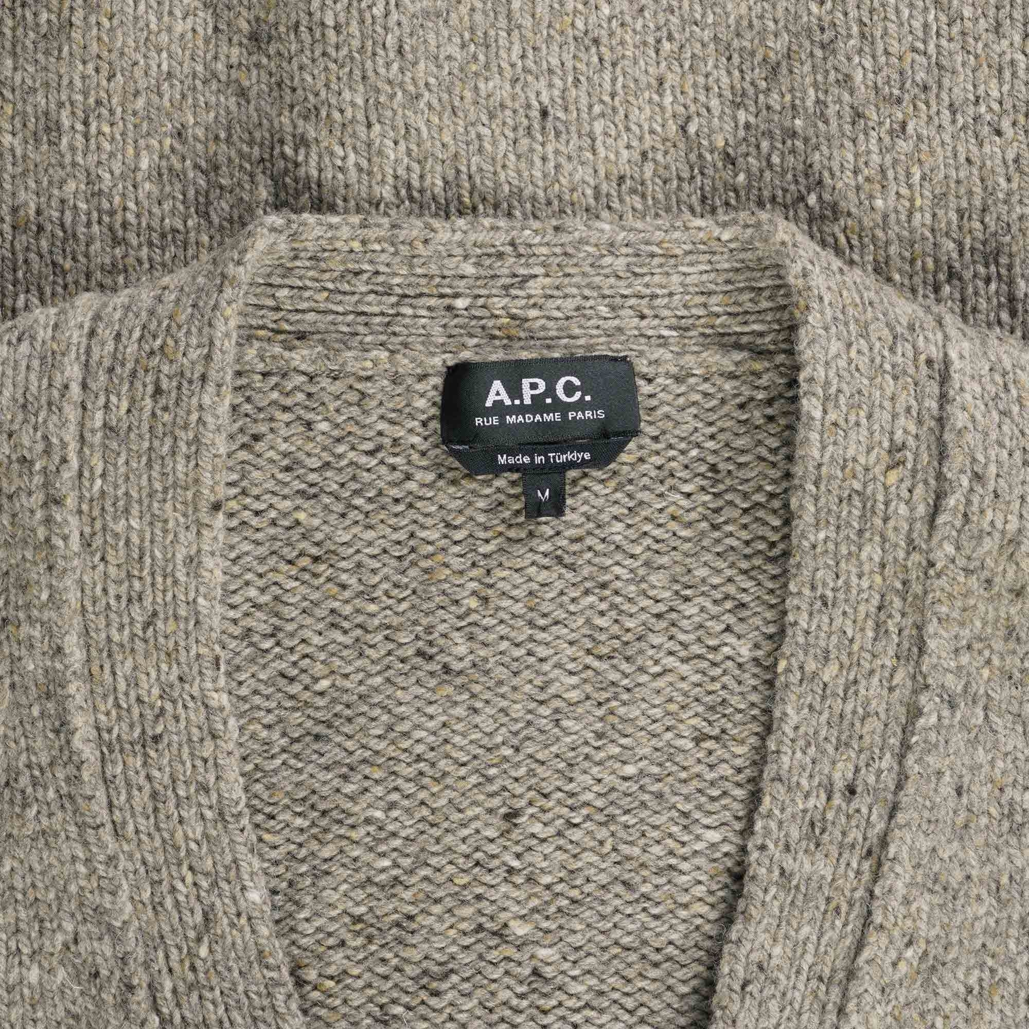 A.P.C. Thophile Cardigan - Taupe