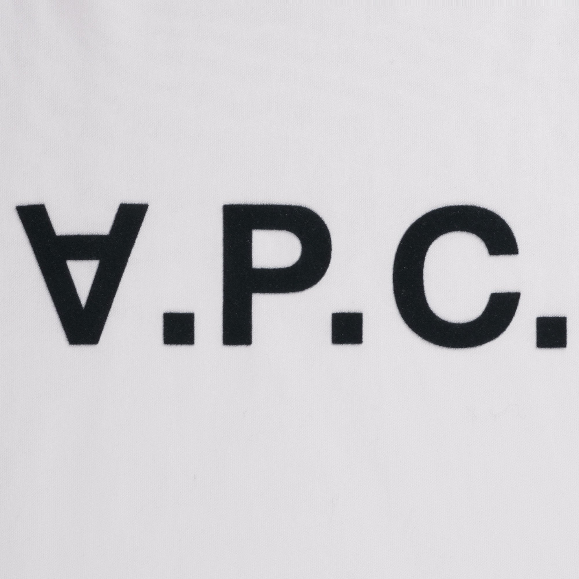 A.P.C. VPC Blanc H T-Shirt - White/Navy