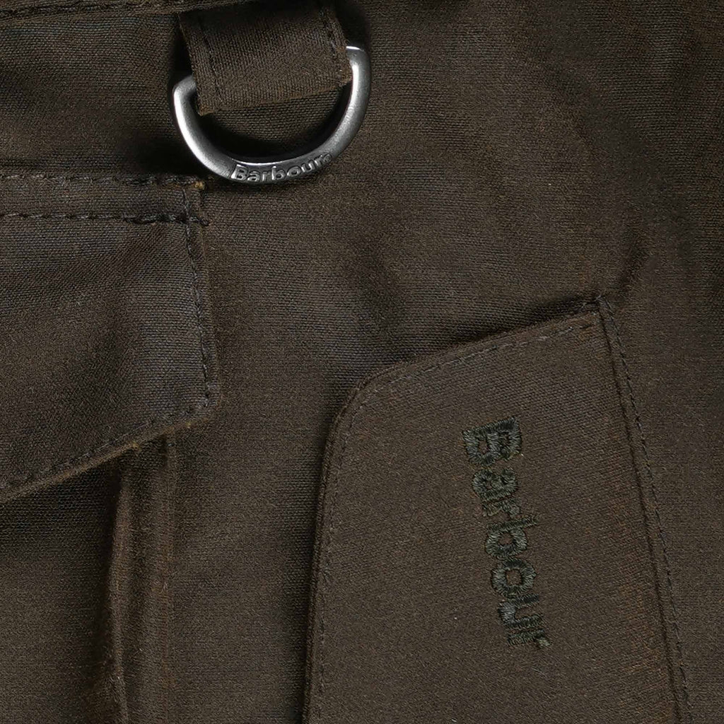 Clayton Wax Jacket - Olive