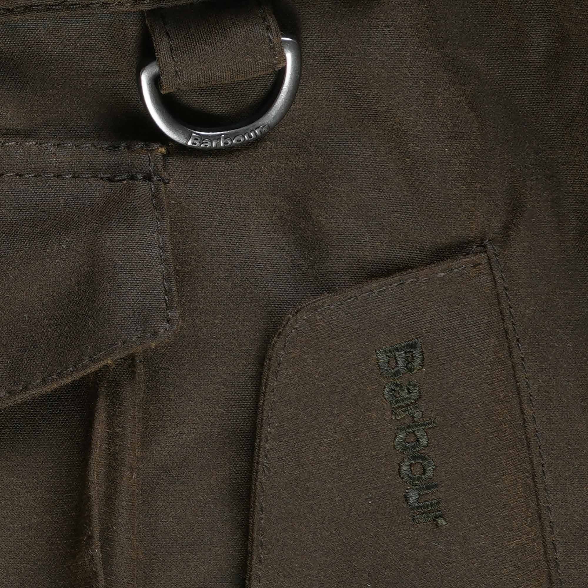 Clayton Wax Jacket - Olive