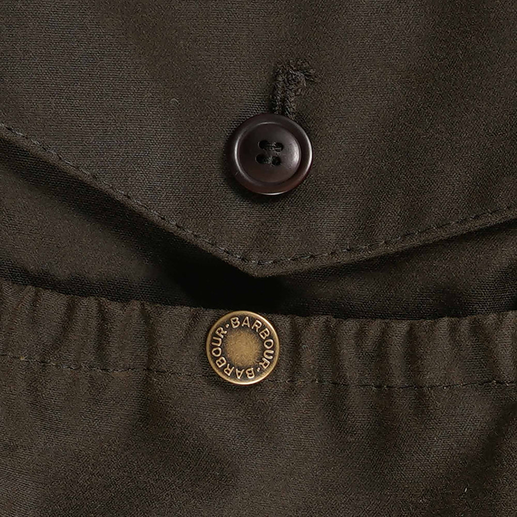 Clayton Wax Jacket - Olive