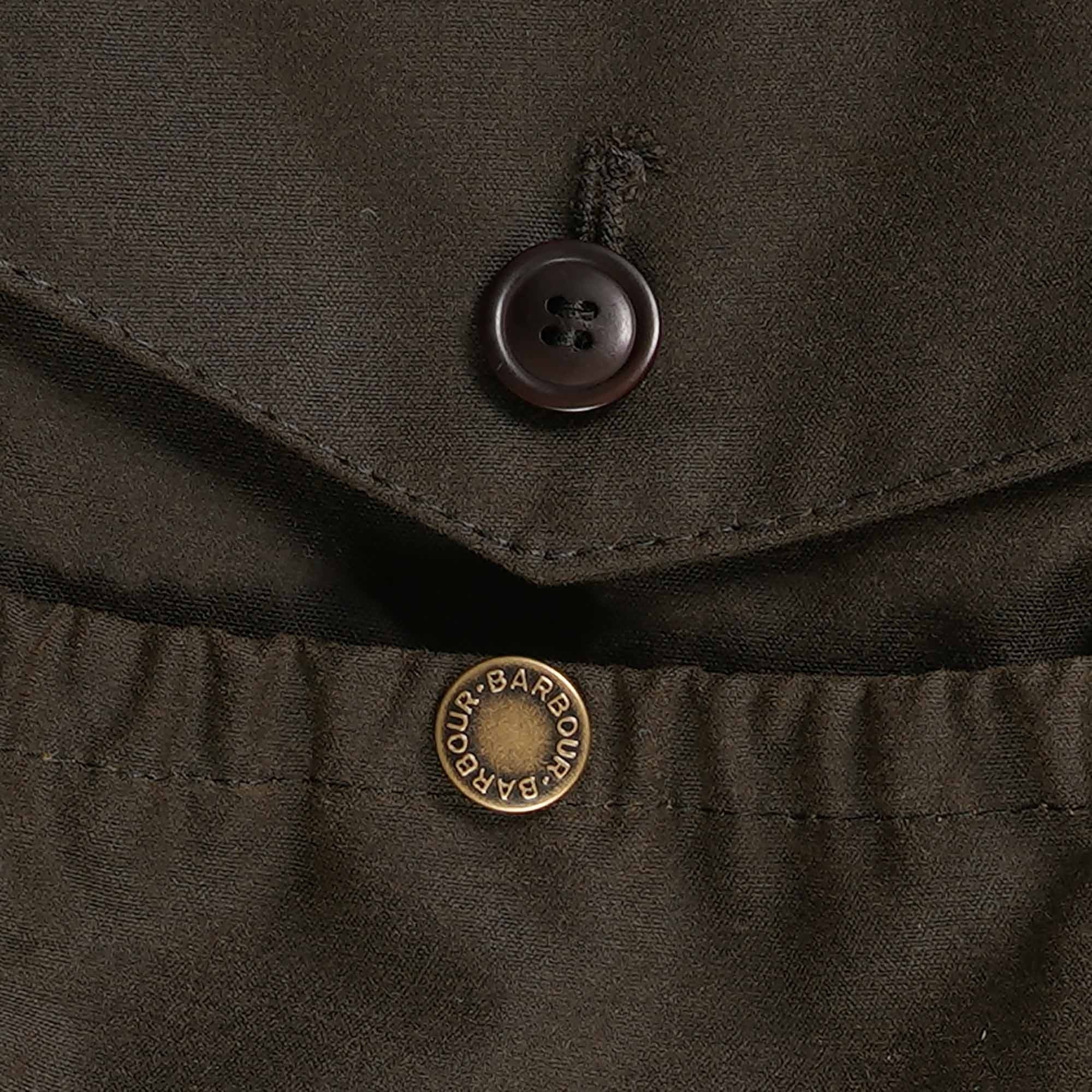 Clayton Wax Jacket - Olive