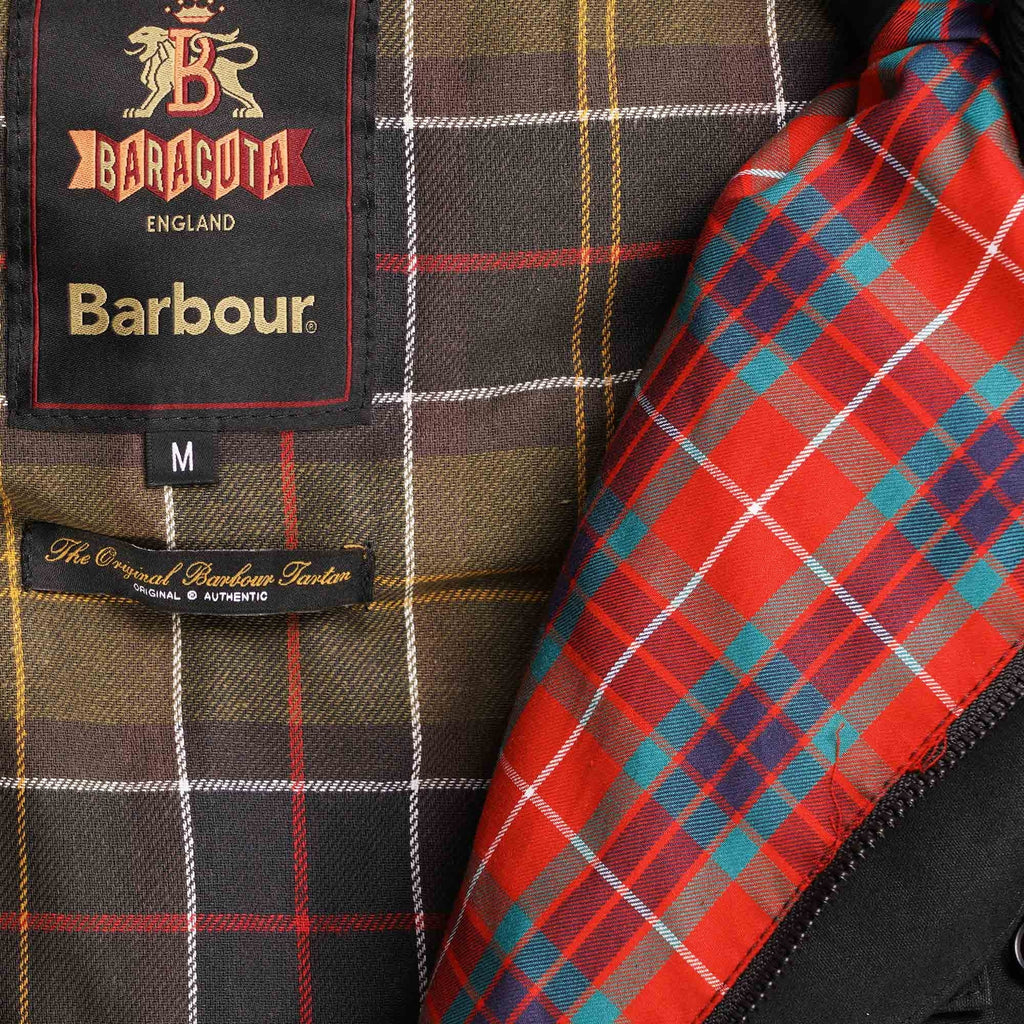 Barbour x Baracuta Clayton Wax Jacket - Black