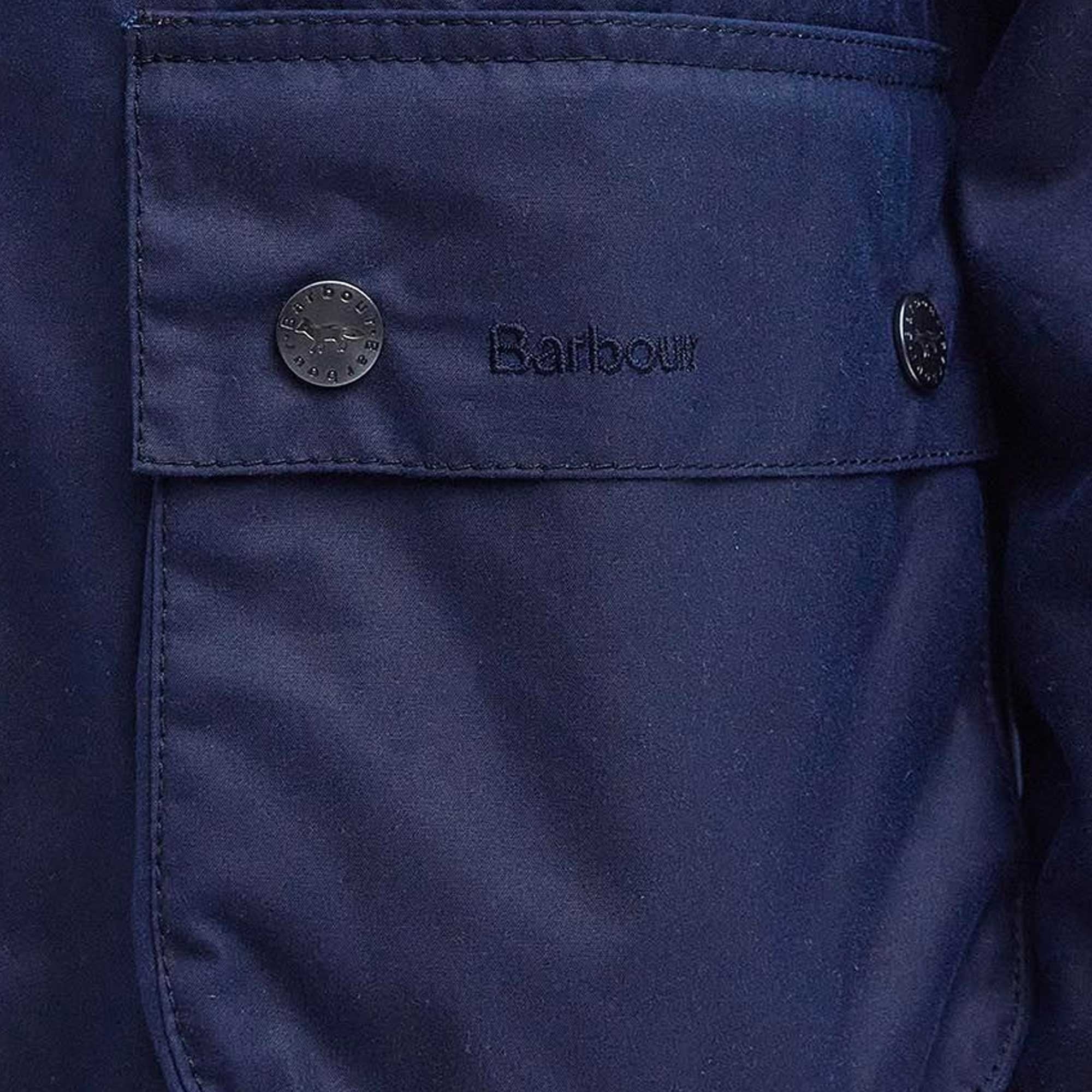 X Maison Kitsuné Beaufort Waxed Jacket - Indigo