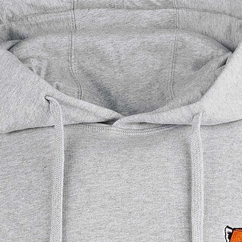 Barbour x Maison Kitsun Fox Head Hoodie - Grey