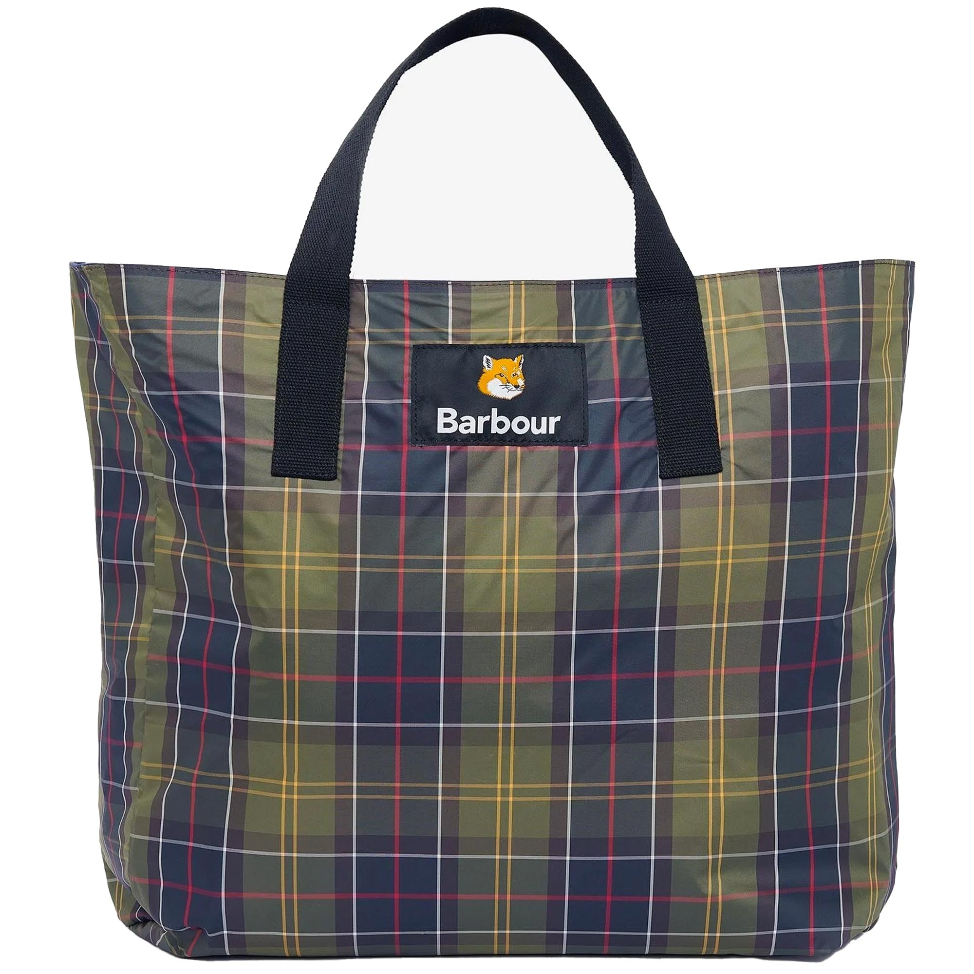 Barbour x Maison KitsunŽ Reversible Tote Bag - Dark Navy – Stuarts