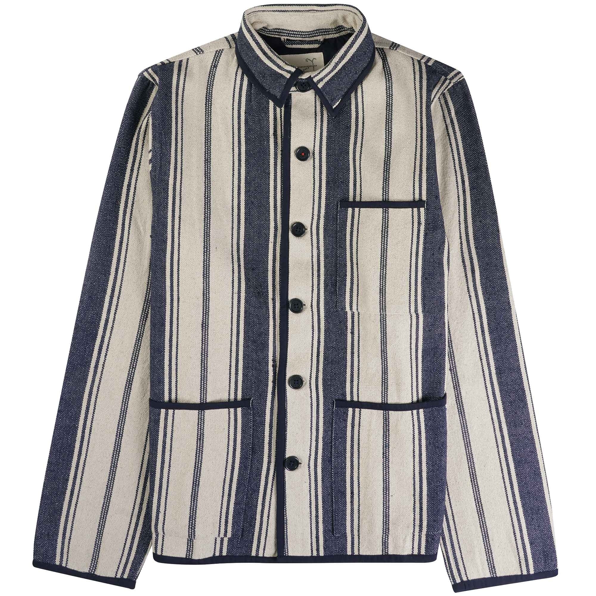 Kardo Paris Jacket - White and Navy