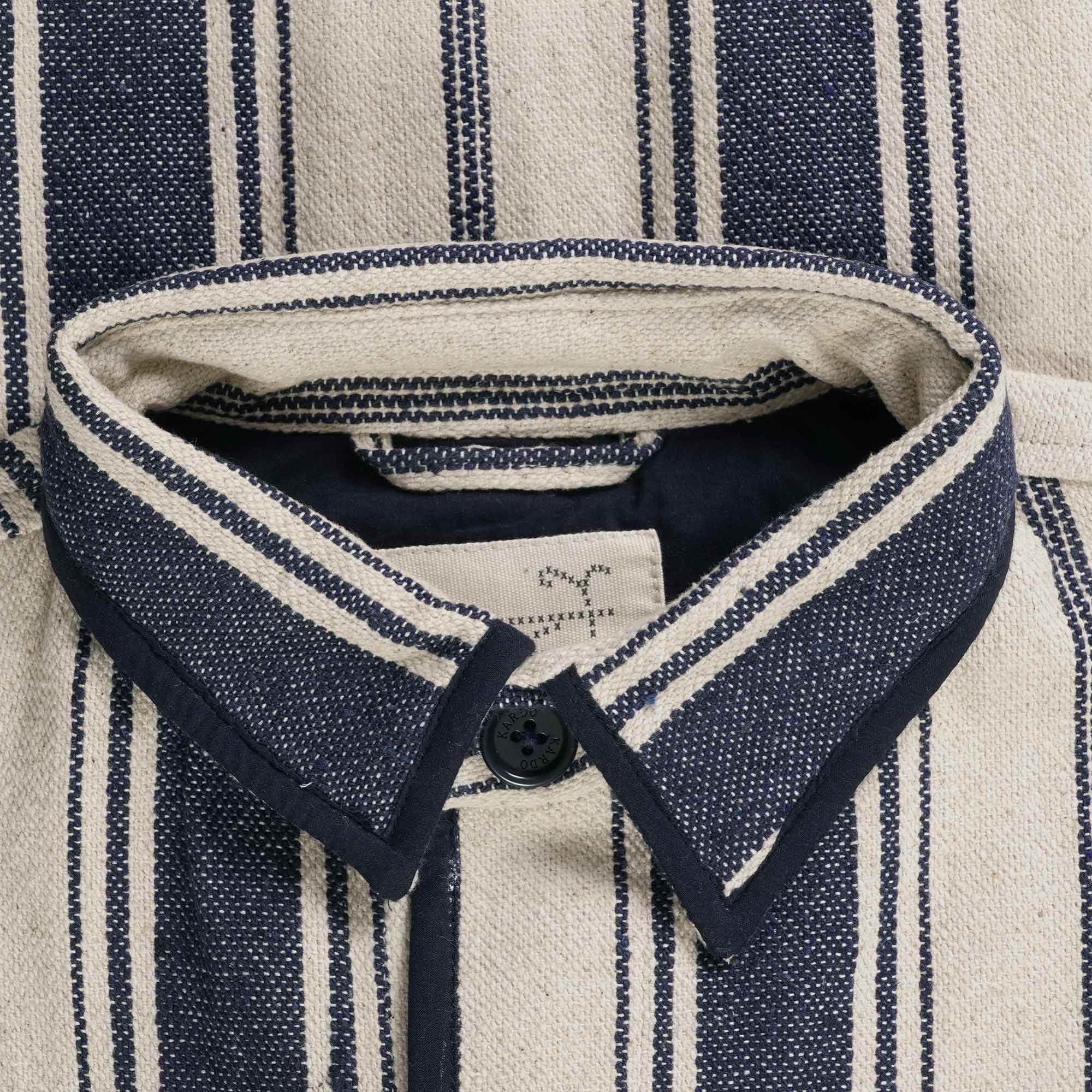 Kardo Paris Jacket - White and Navy