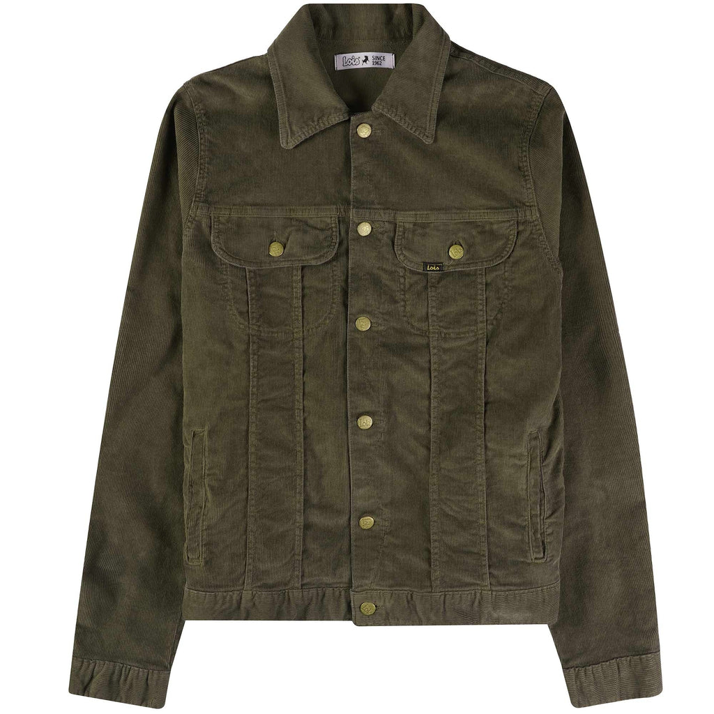 Lois Jeans Tejanna Thin Cord Jacket - Military Olive