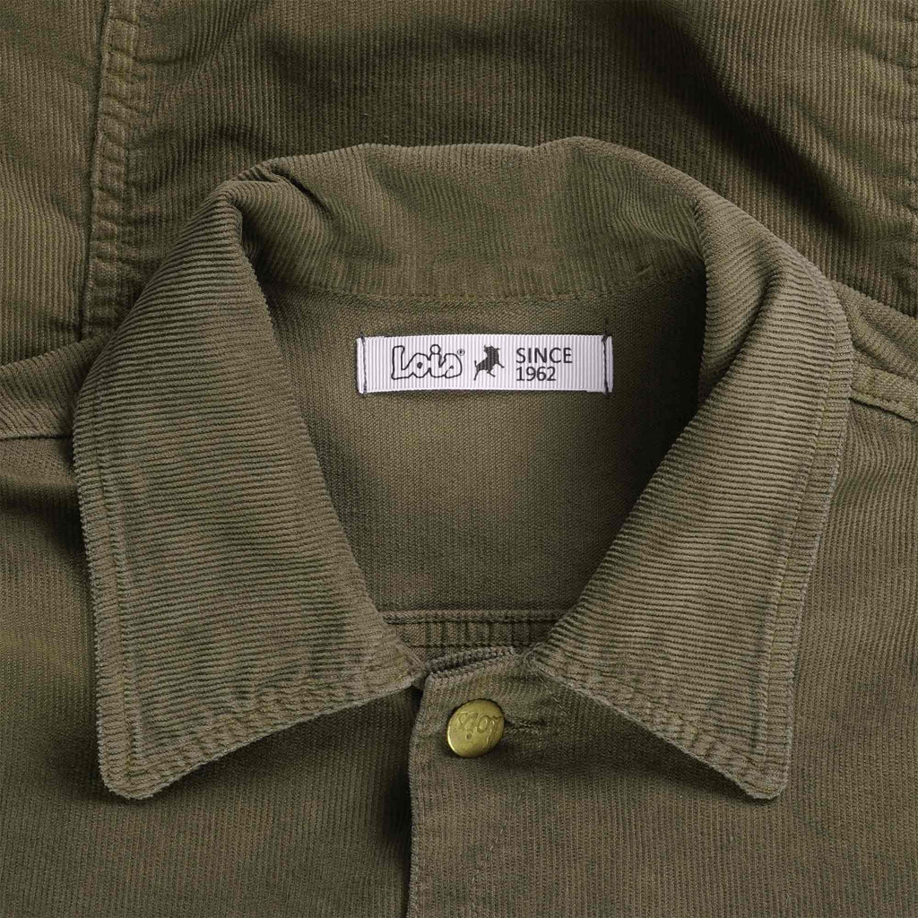 Lois Jeans Tejanna Thin Cord Jacket - Military Olive