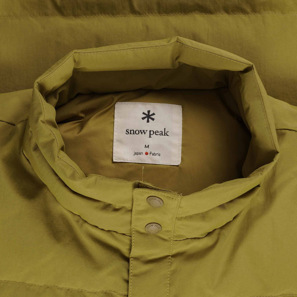 Snow Peak Recycled Down Vest - Coyote