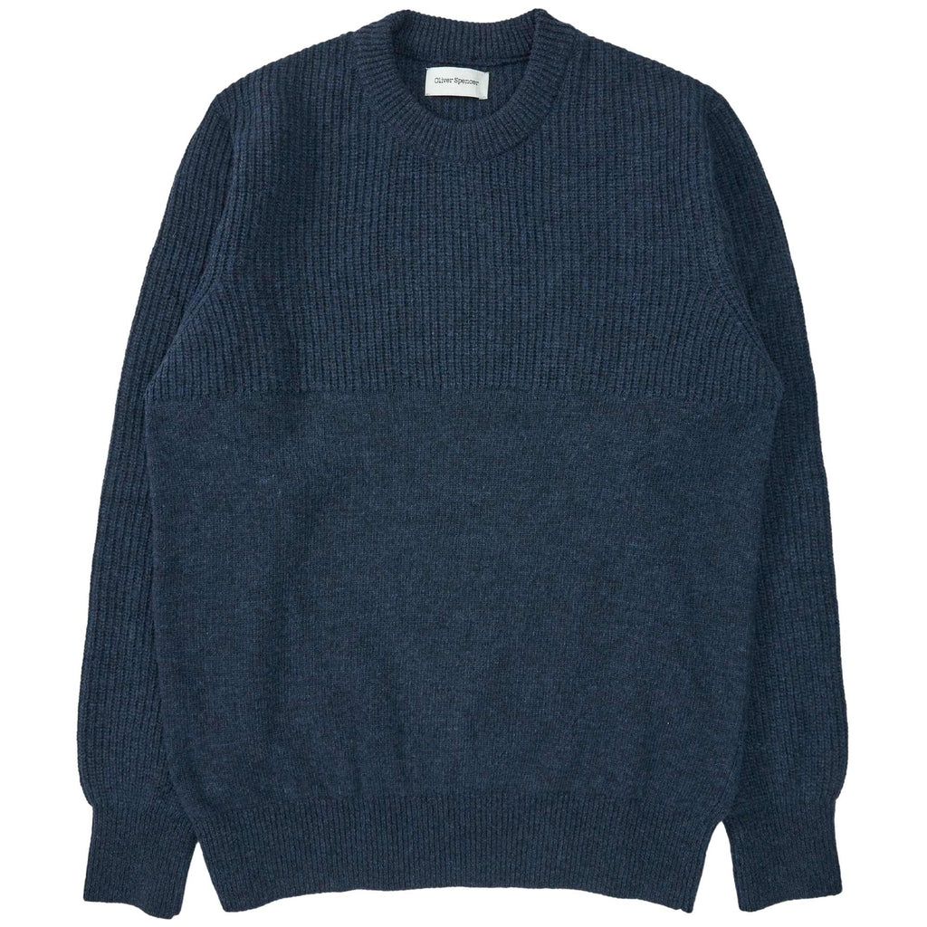 Oliver Spencer Blenheim Jumper - Birling Navy