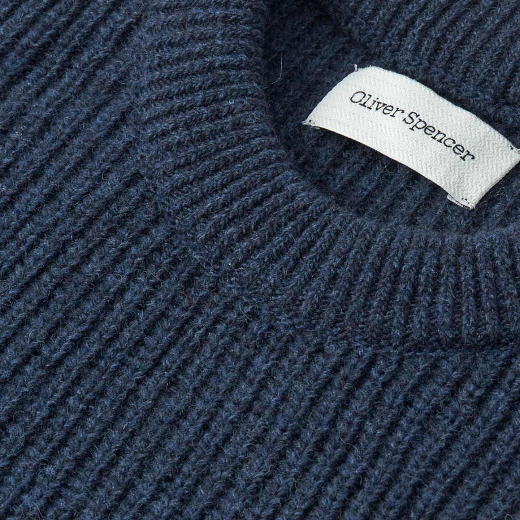 Oliver Spencer Blenheim Jumper - Birling Navy