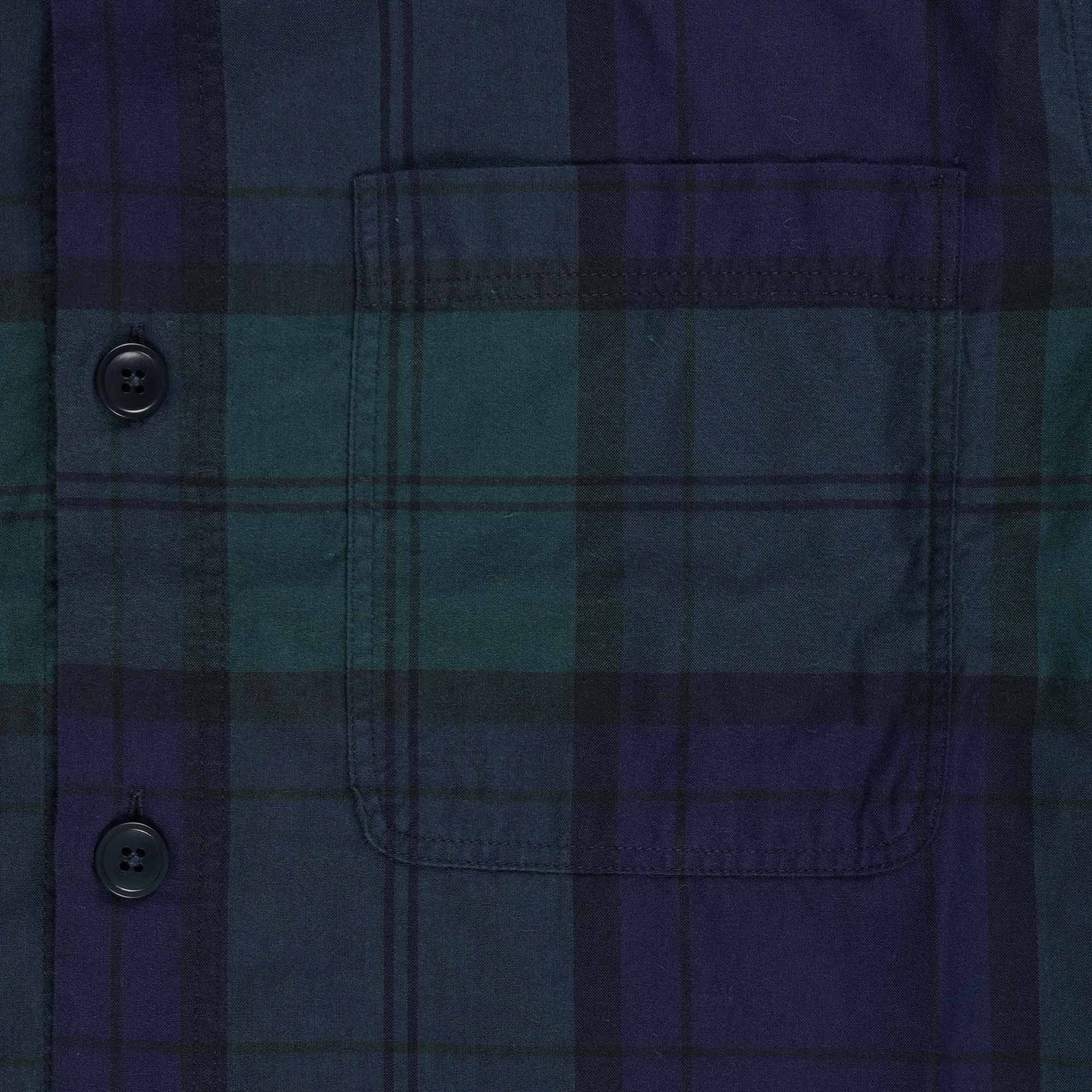 Oliver Spencer Treviscoe Shirt - Purcell Blackwatch