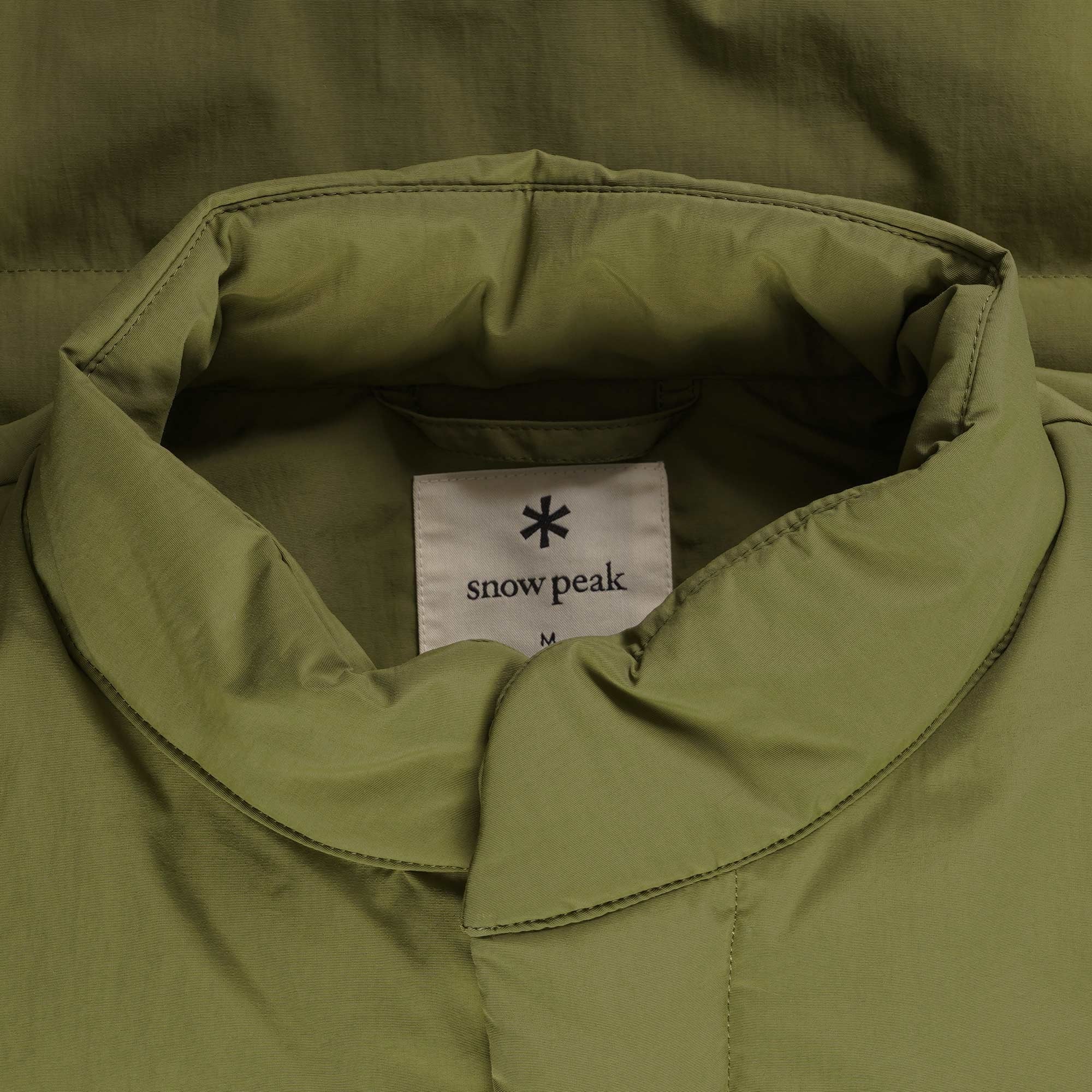 Snow Peak Recycled Down Jacket - Olive