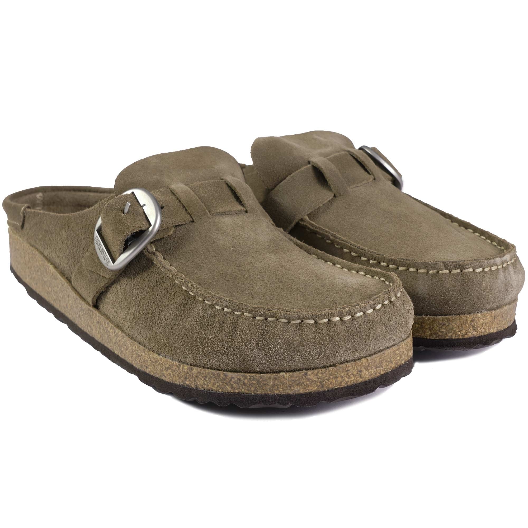 Birkenstock Womens Buckley - Gray Taupe