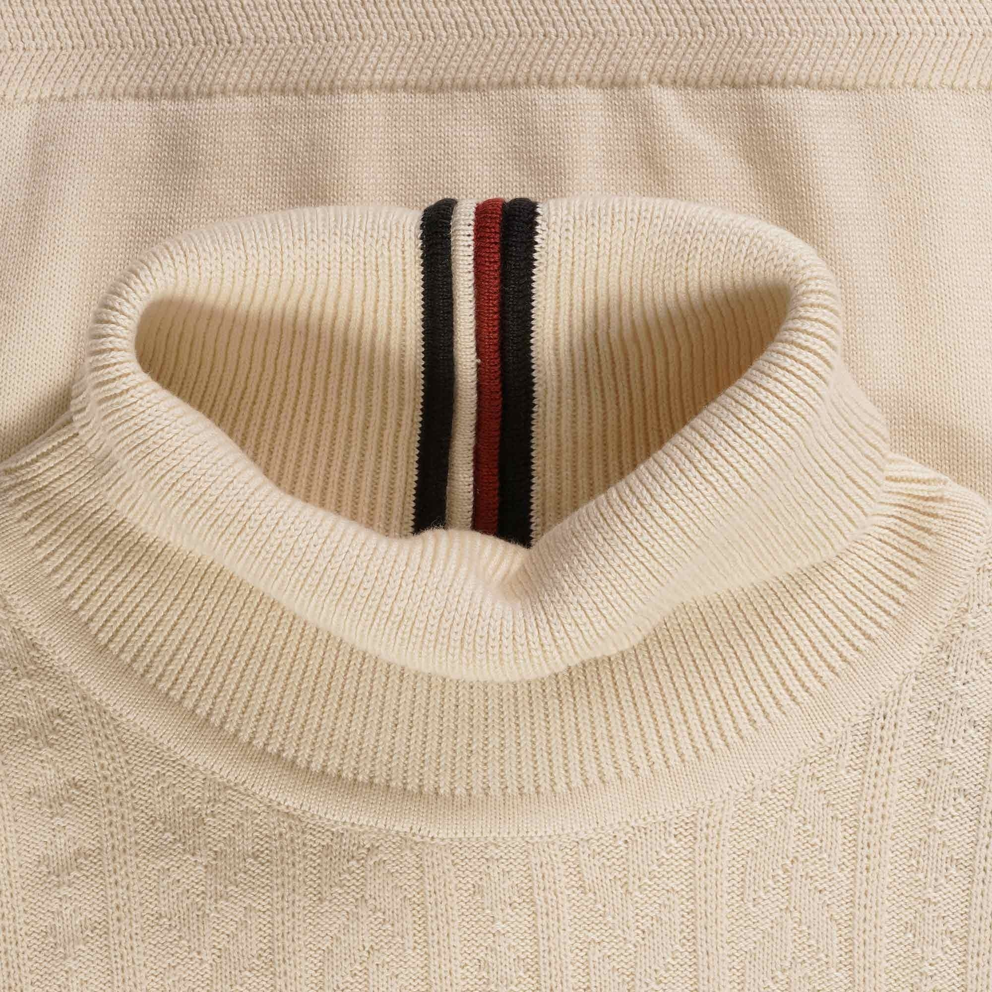 Gabicci Vintage Leonardo Turtle Neck - Cream