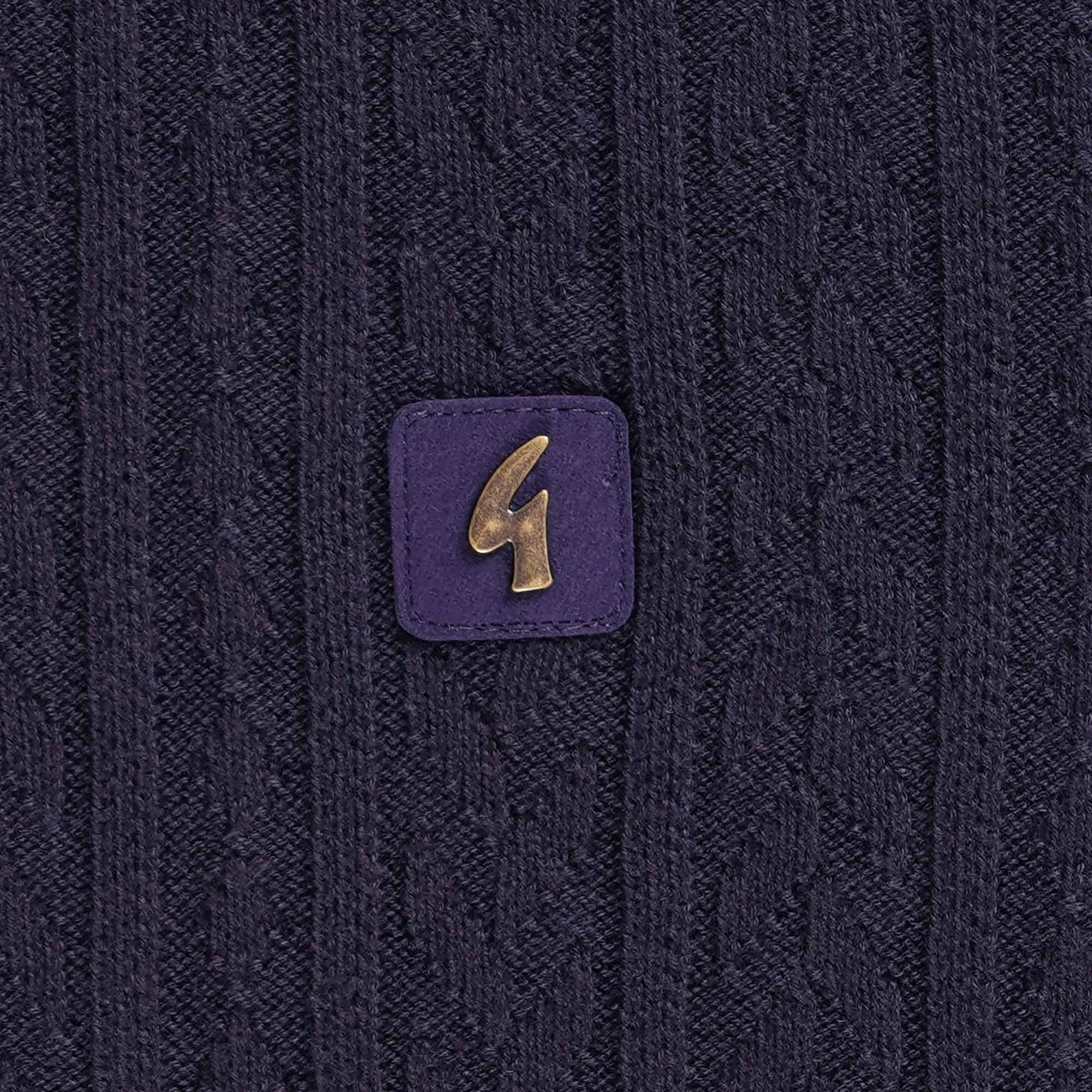 Gabicci Vintage Leonardo Turtle Neck - Navy