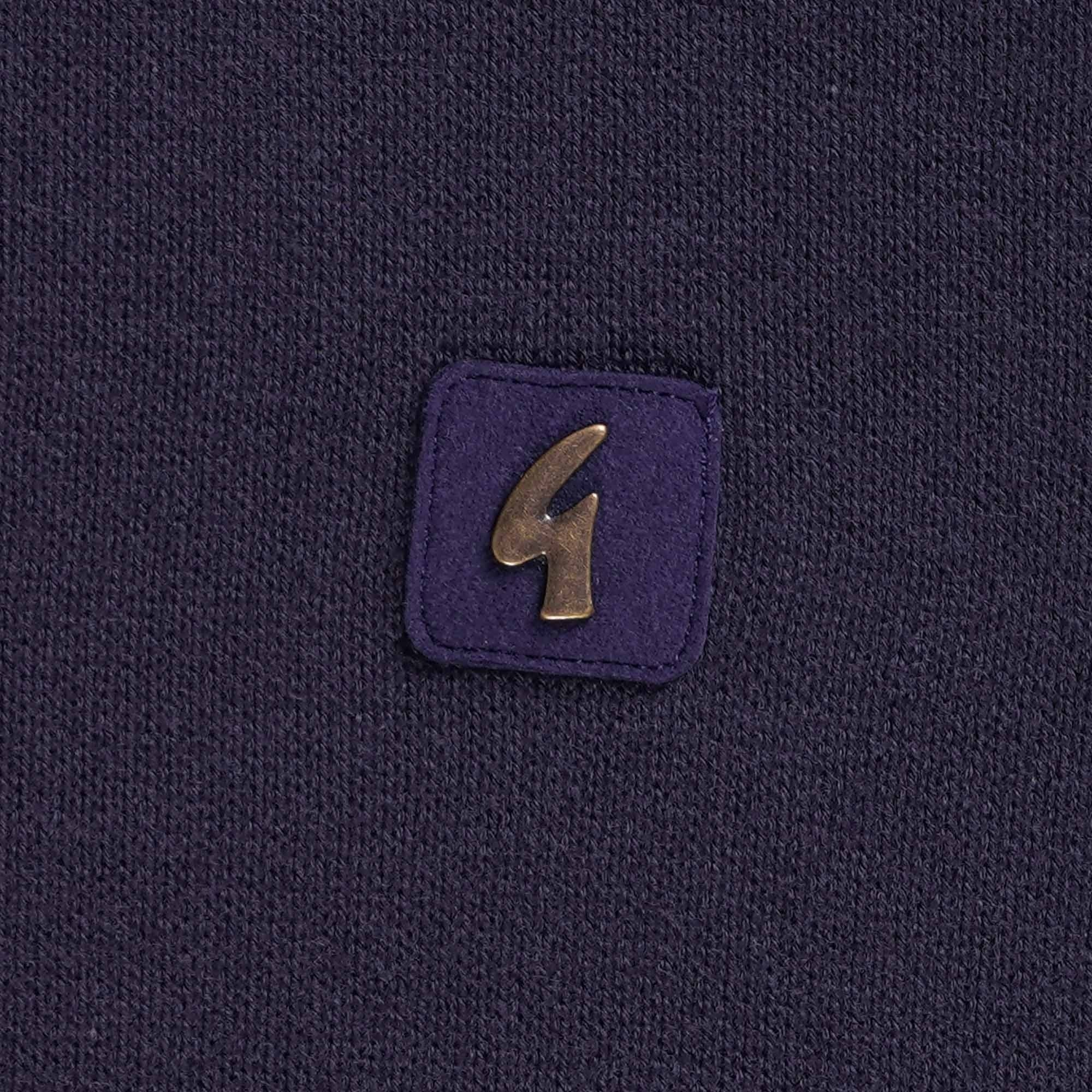 Gabicci Vintage Ricardo Roll Neck Jumper - Navy