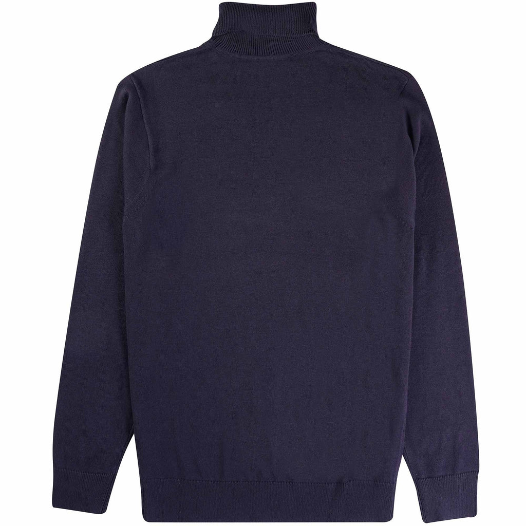 Gabicci Vintage Ricardo Roll Neck Jumper - Navy