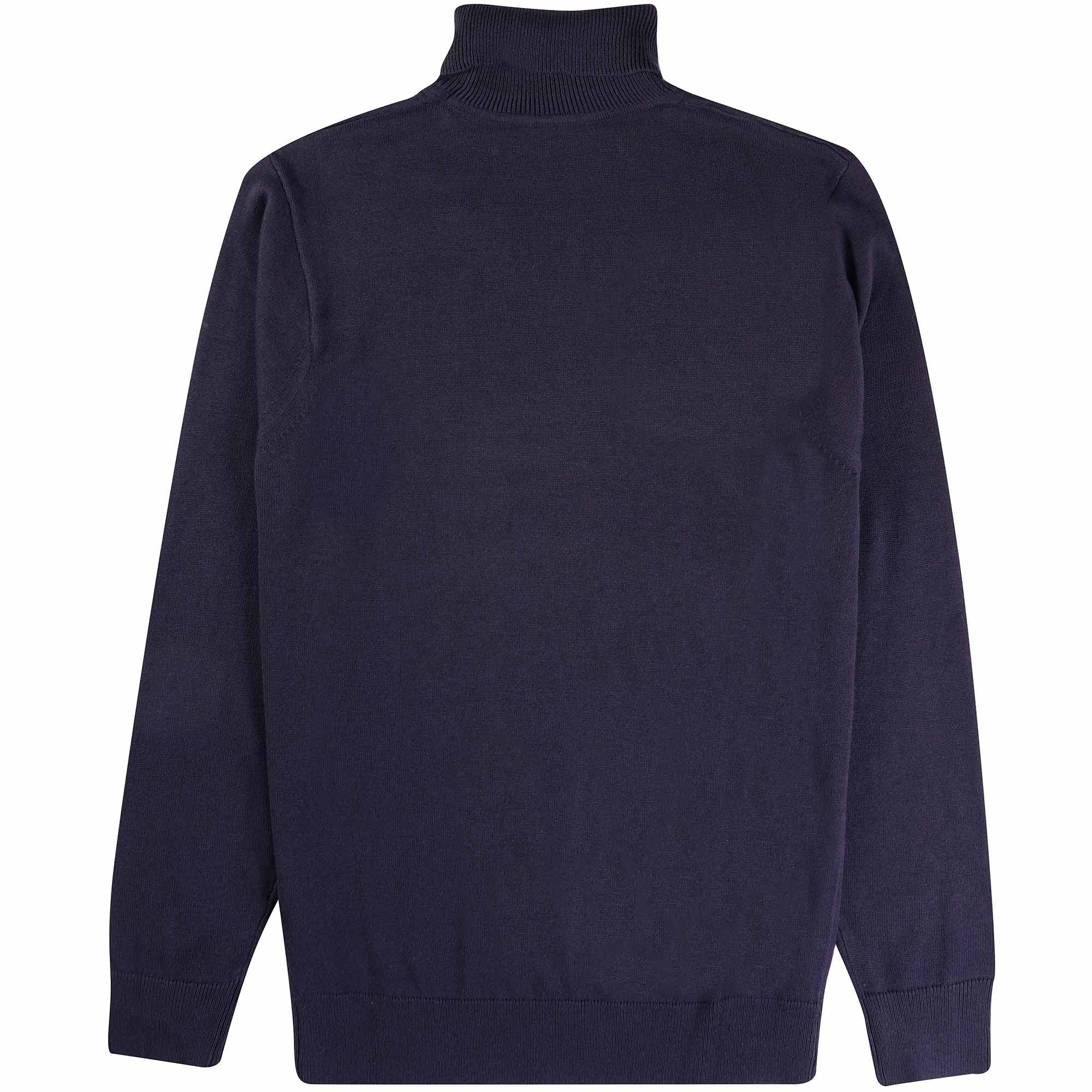 Gabicci Vintage Ricardo Roll Neck Jumper - Navy