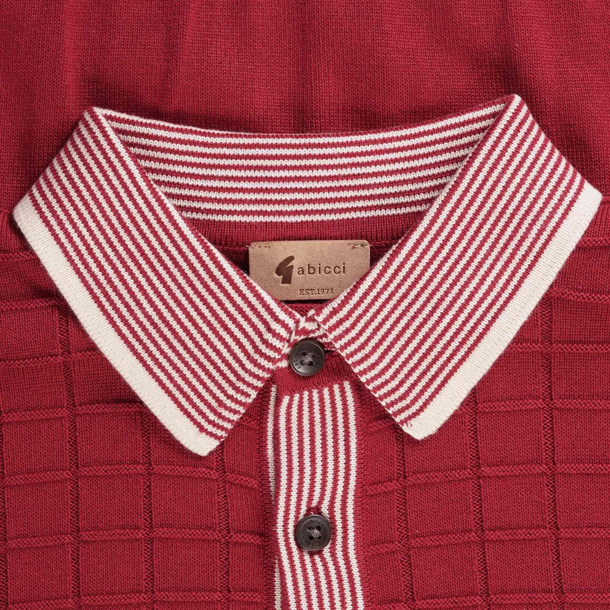 Gabicci Vintage Christian Polo Shirt - Rosso