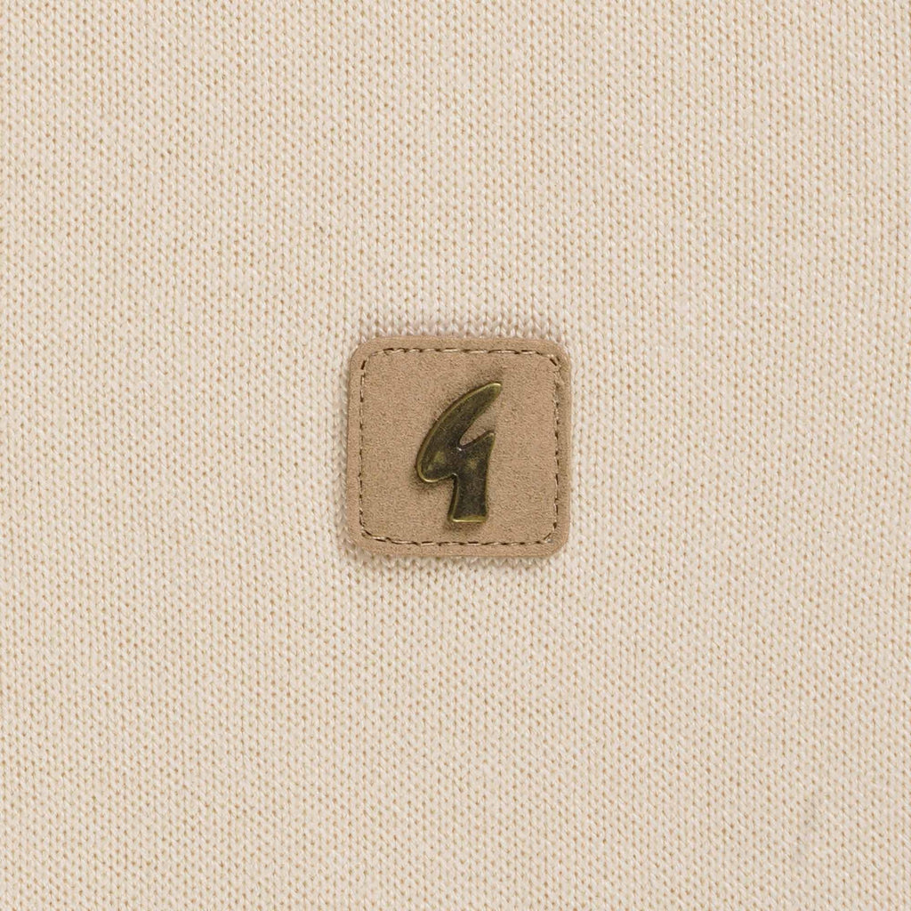 Gabicci Vintage Duke Turtle Neck Jumper - Cream