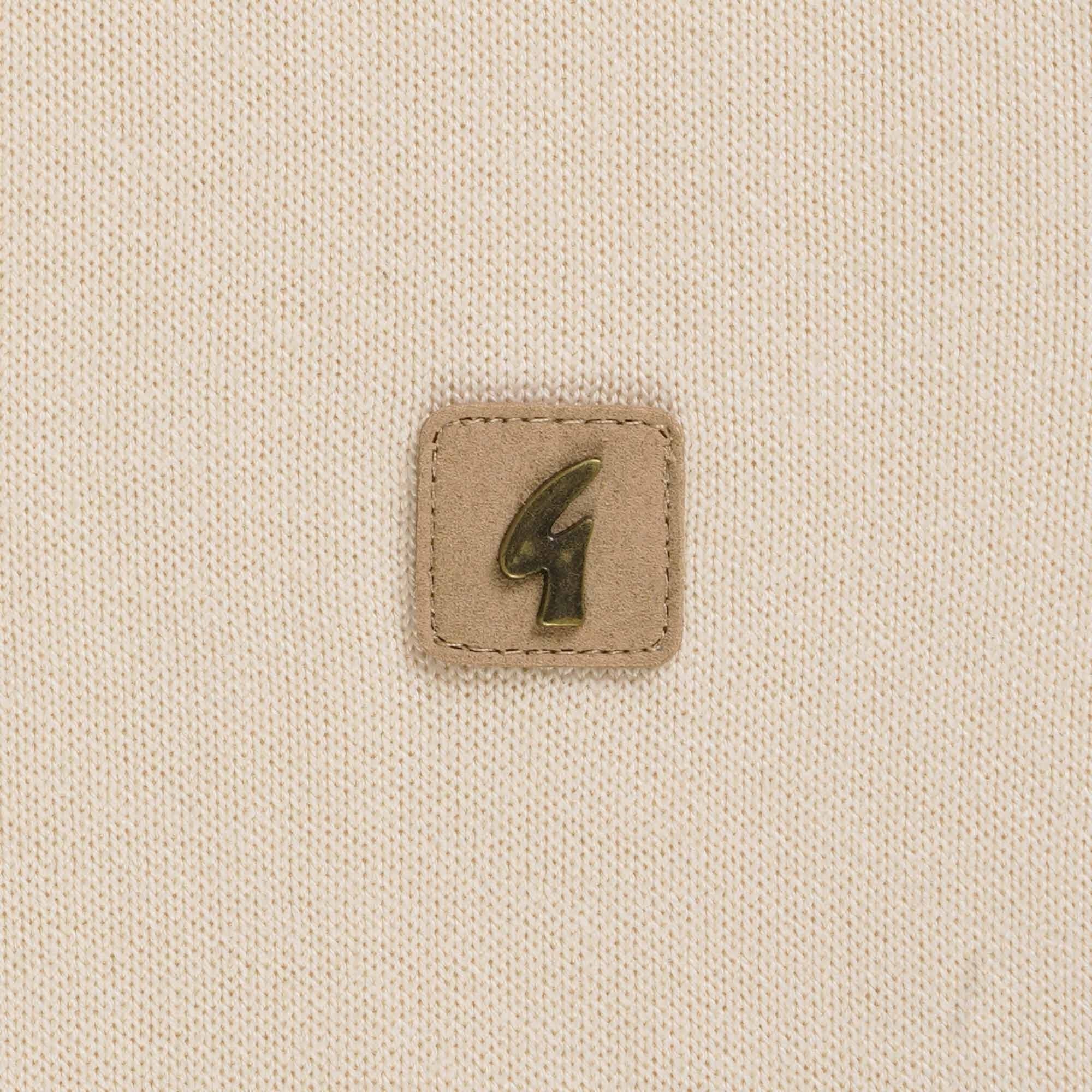 Gabicci Vintage Duke Turtle Neck Jumper - Cream