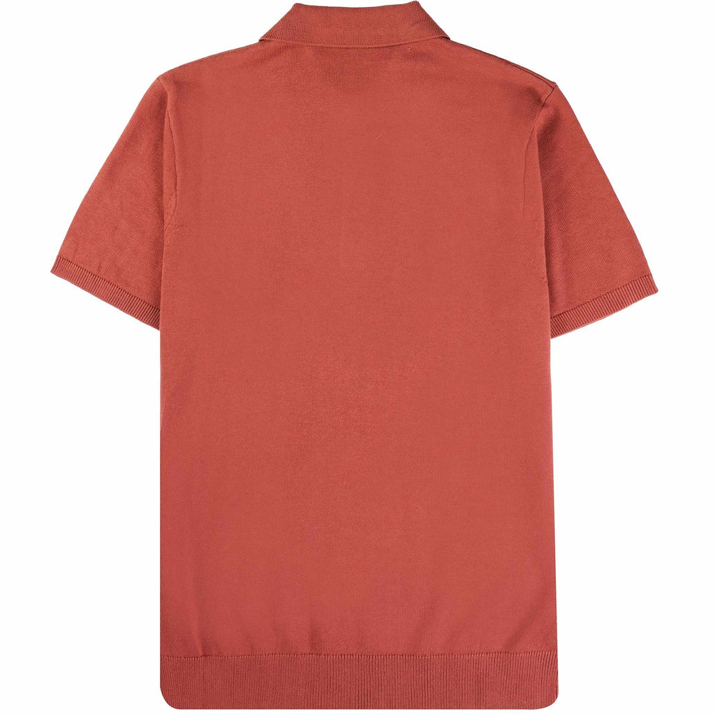 Gabicci Vintage Jackson Polo Shirt - Rust