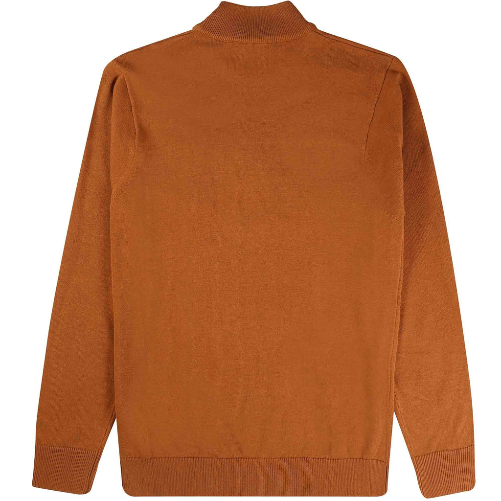 Gabicci Vintage Duke Turtle Neck Jumper - Toffee