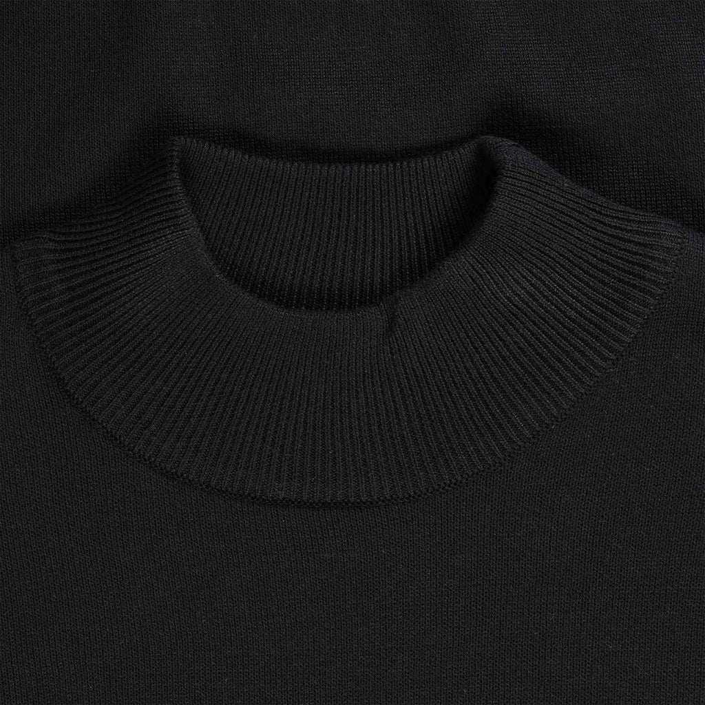 Gabicci Vintage Duke Turtle Neck Jumper - Black