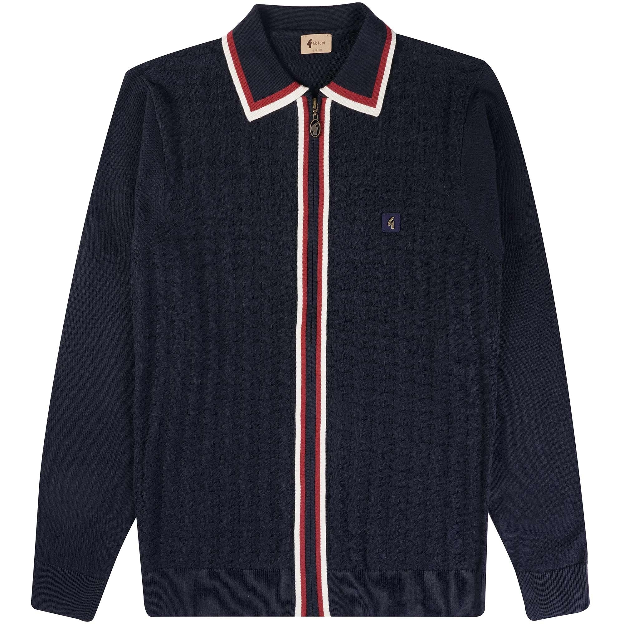 Gabicci Vintage Templo Polo Shirt - Navy