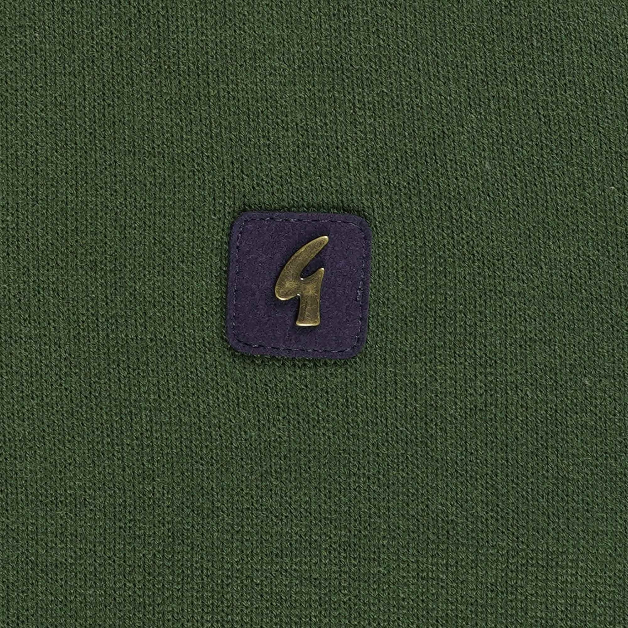 Gabicci Vintage Lineker Polo Shirt - Forest