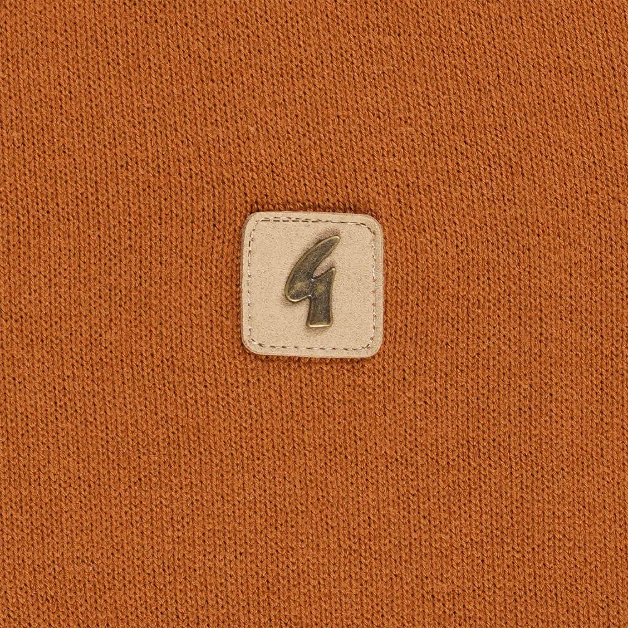 Gabicci Vintage Lineker Polo Shirt - Toffee