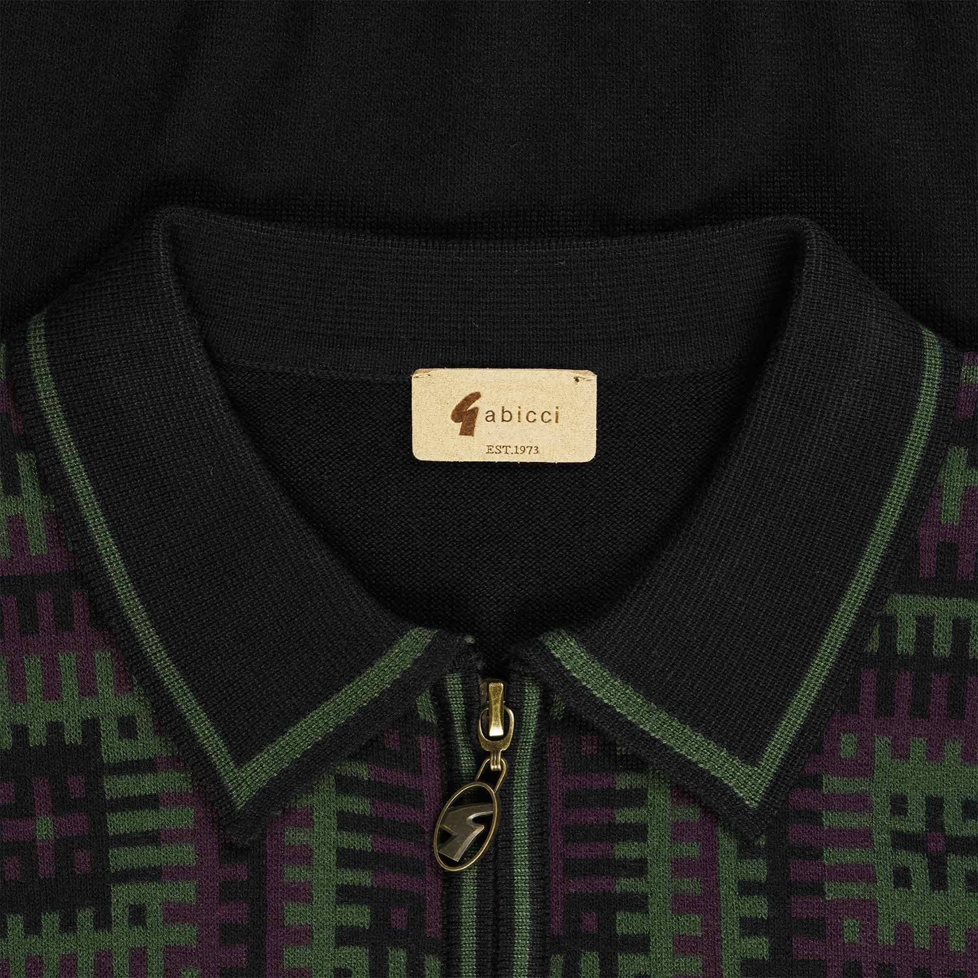 Gabicci Vintage Hutch Polo Shirt - Black