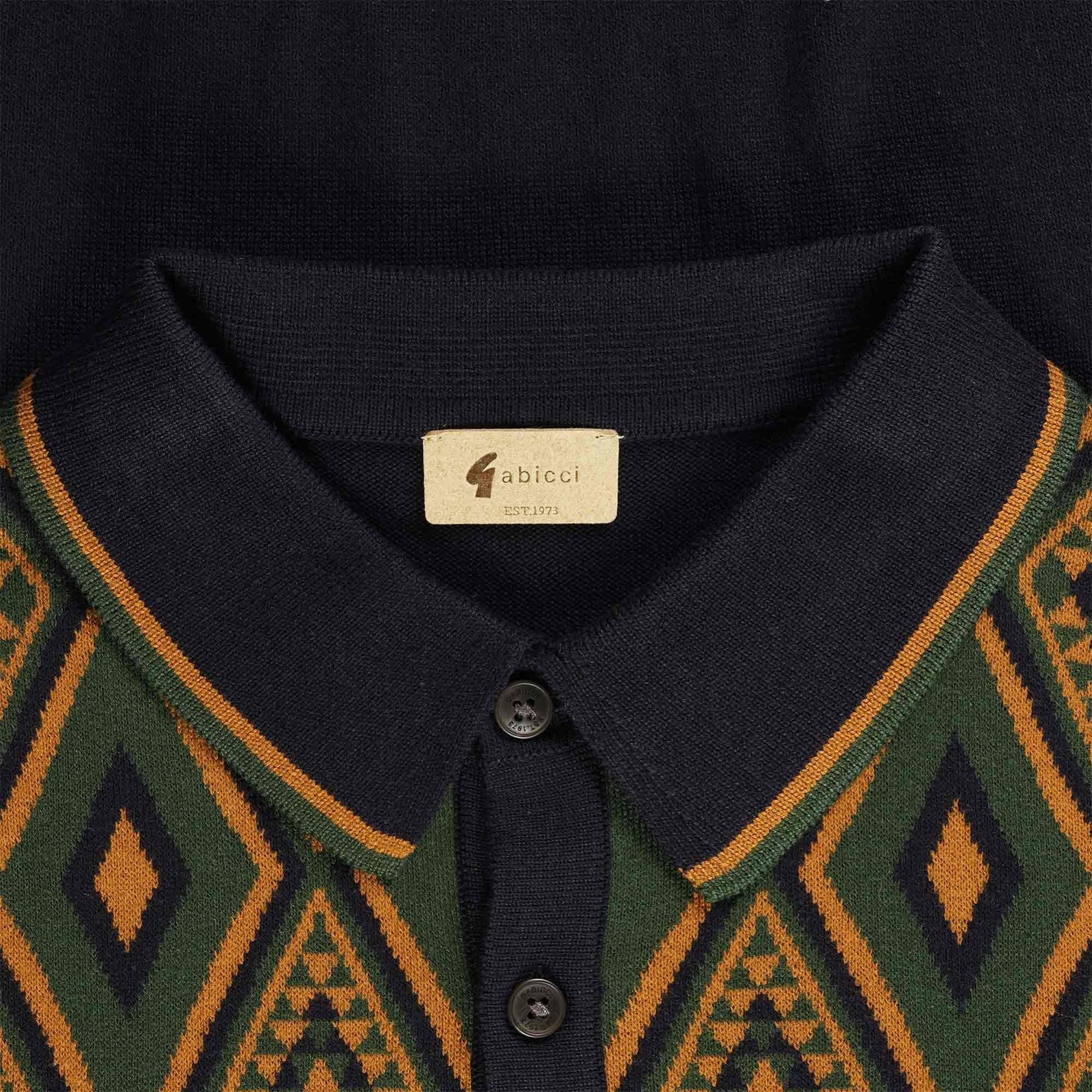Gabicci Vintage Tanner Polo Shirt - Navy