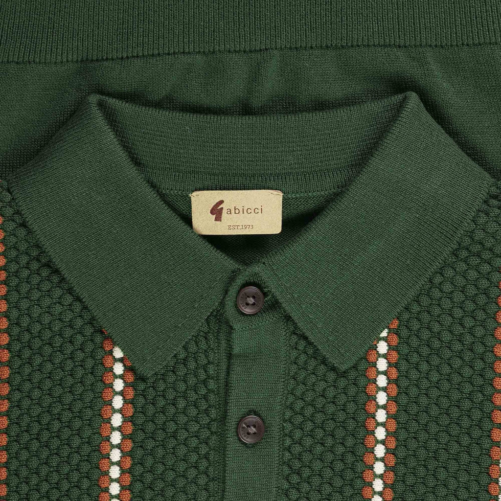 Gabicci Vintage Fresco Polo Shirt - Forest