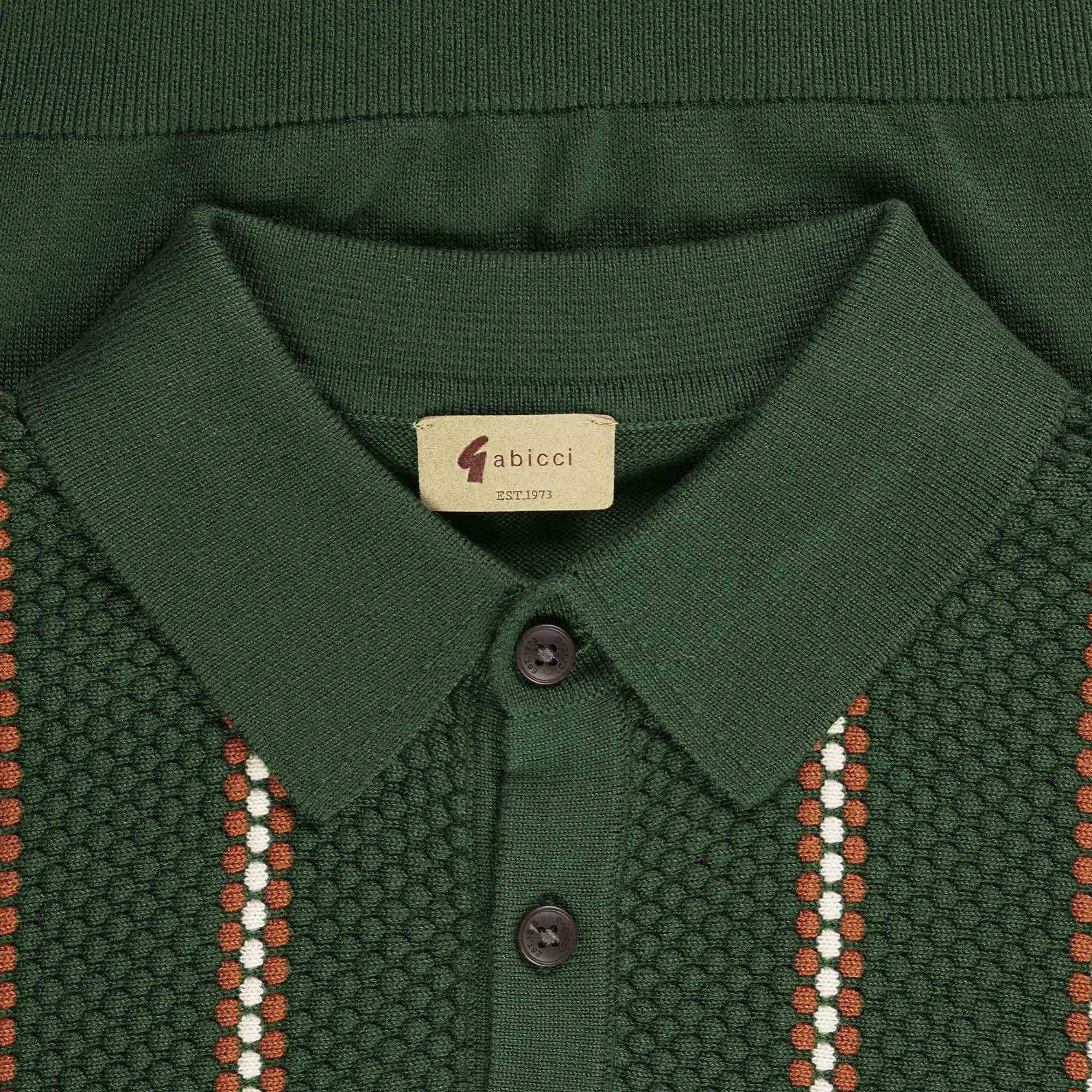 Gabicci Vintage Fresco Polo Shirt - Forest