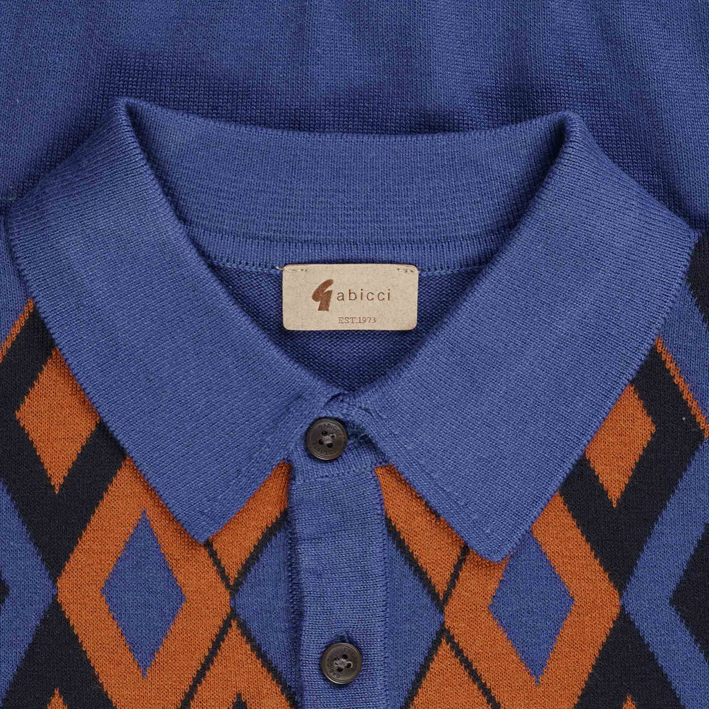 Gabicci Vintage Rufus Polo Shirt - Insignia